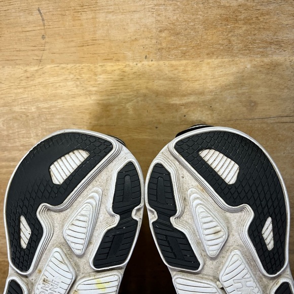 Hoka One One Bondi 7 CUSHIONED Womens Size 8 Running Shoes Sneakers Black - Picture 9 of 12